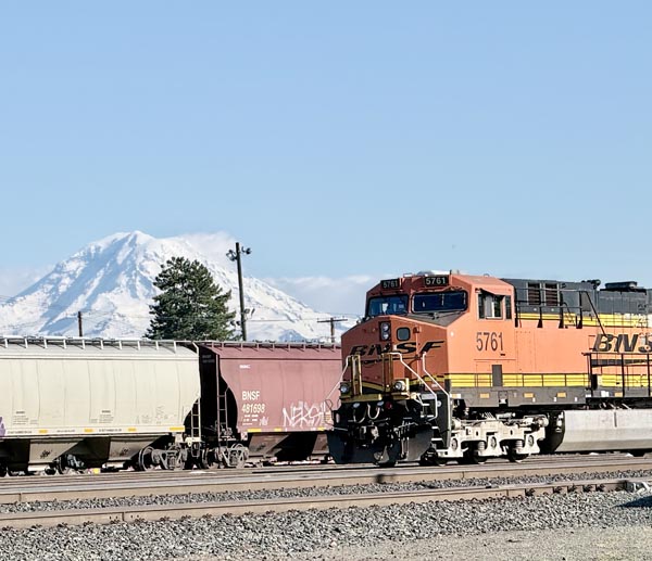 BNSF Auburn Yard, April 25 2026